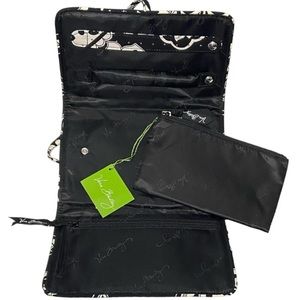 NWT Vera Bradley All Wrapped Up Jewelry Roll in Midnight Paisley 
14186-201